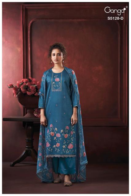 Ganga paridhi 5128 dress material wholesale market in lucknow